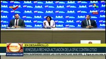 Delcy Rodríguez: La decisión de la OFAC beneficia a grupos económicos principalmente estadounidenses