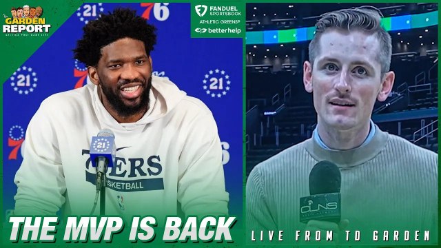 Joel Embiid PREVIEWS Return for Celtics vs 76ers Game 2