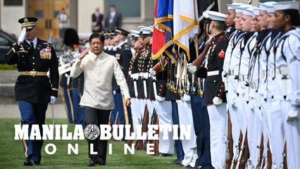 Marcos and US Defense Secretary Austin hold talks, attend full honors event at Pentagon