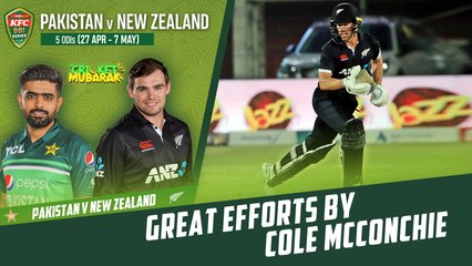Great Efforts By Cole McConchie | Pakistan vs New Zealand | 3rd ODI 2023 | PCB | M2B2T