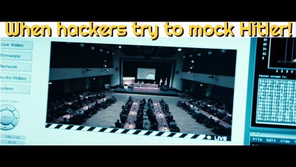When hacker try to mock Adolf Hitler