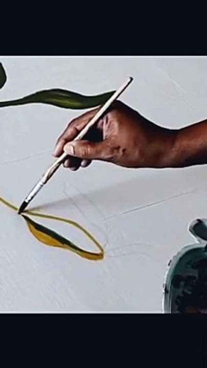 silk painting without gutta #silkpainting#fabricpainting