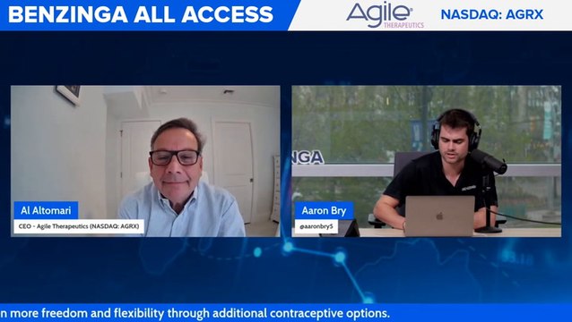 Agile Therapeutics Recently Saw Revenue Growth Of 33%: CEO Speaks With Benzinga Here!