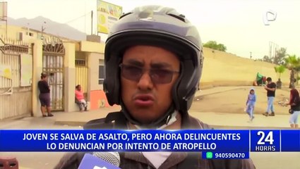 Comas: conductor denuncia que fue víctima de una nueva modalidad de asalto