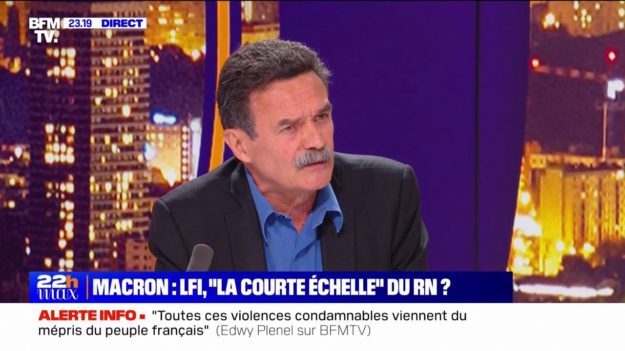 Edwy Plenel (Mediapart): "Nous avons un pouvoir qui a décidé de diaboliser son opposition de gauche (...) et installe un partenariat avec l'extrême-droite"