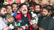 These talks will not be a night of fun, they have no vote, no support, no election symbol, the Chief Justice of Pakistan is the Chinese wall, judiciary, law and constitution will win, Sheikh Rasheed's bold talk outside Zaman Park. | Public News