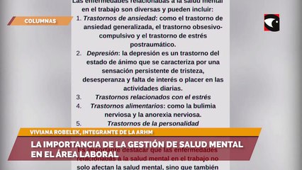 La importancia de la gestión de salud mental en el área laboral