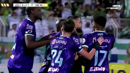But de Ryad Boudebouz avec Al Ahli
