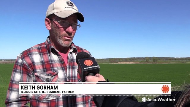 It's frustrating : Illinois City farmer halts planting due to river flooding