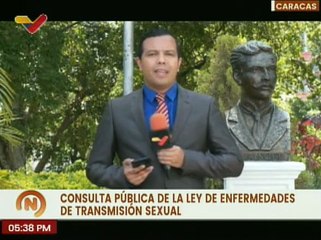 Realizan consulta pública de la Ley de Enfermedades de Transmisión Sexual en los espacios de la UCV