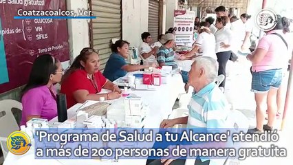 'Programa de Salud a tu Alcance' atendió a más de 200 personas de manera gratuita