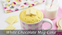 White Chocolate Mug Cake - How to Make a Quick & Easy Mug Cake