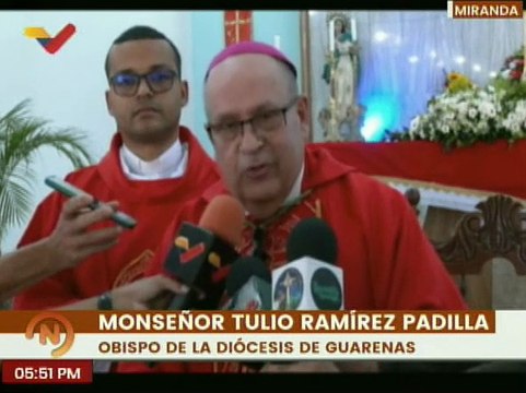 En Guarenas realizan homilía para recibir con fe y amor la llegada de la Santa Cruz de Pacairigua