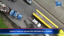 Conductores denuncian 