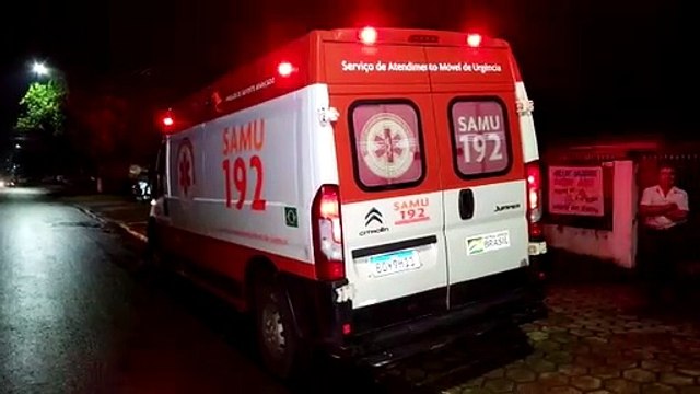 Idoso com complicações respiratórias é atendido pelo Samu no Cascavel Velho