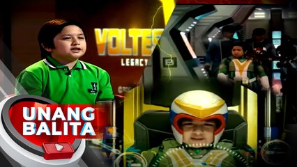 Raphael Landicho, sinabing marami silang pagkakapareho ng "Voltes V: Legacy" character niyang si Little Jon | UB
