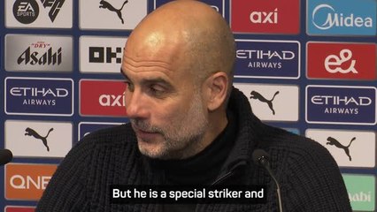 Скачать видео: Guardiola backs Haaland to break his own record