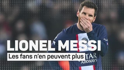 PSG - Messi, les fans n'en peuvent plus : "Il a un comportement exécrable"