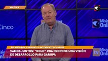 Rolando Roa brindó detalló sus propuestas como candidato a intendente de Garupá