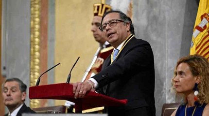 “Me da temor no poder cumplir las esperanzas”: presidente Gustavo Petro desde España