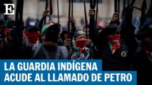 La Guardia Indígena acude al llamado de Petro