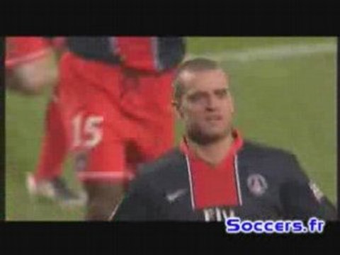 lyon-paris 30emes journee 2007/2008 4emes but rothen