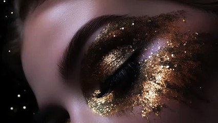 Experience Luxurious Modern Makeup Looks - created with Ai Midjourney
