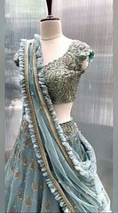 Beautiful ❤️ lehenga design   .How do you feel about this video - write in comment