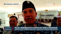 Kata Bupati Pesawaran Soal Warganya Jadi Pelaku Penembakan Kantor MUI