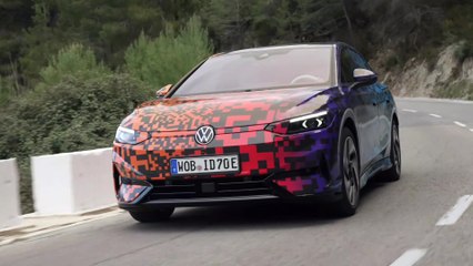 Volkswagen ID.7 Covered Drive Driving Video