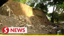 Taman Seputeh landslide: Authorities to install canvas sheets as temporary measure