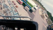 The Hurricane Roller Coaster at Race City Amusement Park (Panama City, FL) - 4K Roller Coaster POV Video
