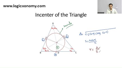 What are the Incenter, Inradius, and Incircle of a Triangle? | Geometry Explained
