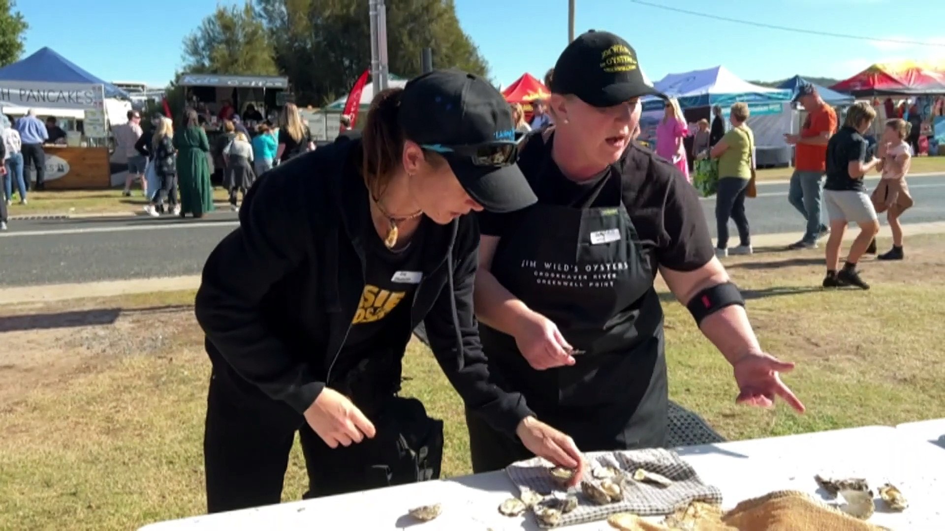 Narooma oyster festival shaping up to be biggest yet as thousands flock