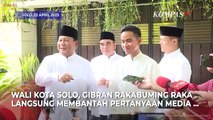 Reaksi Gibran Ditanya Media soal Duetnya dengan Prabowo Subianto di Pilpres 2024