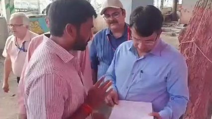 खंडवा: आयुक्त से मिले नेता प्रतिपक्ष, नाले में भ्रष्टाचार की शिकायत लेकर पहुंचे