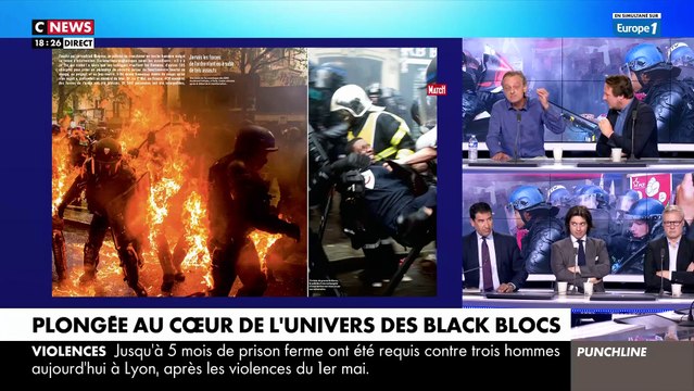 Un invité quitte brutalement le plateau de CNews après un violent accrochage à propos des violences contre les policiers et les black blocs