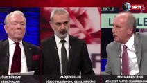 Muharrem İnce Sözcü TV’de Uğur Dündar’ı madara etti! Sadece iktidara değil, muhalefete de muhalefet edilir