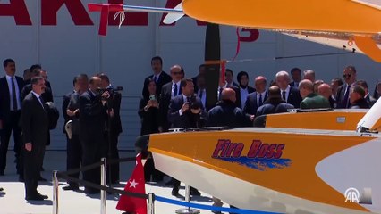 Cumhurbaşkanı Erdoğan, orman yangınlarıyla mücadele edecek uçak ile helikoptere "OTAĞ" ve “NEFES" adını verdi