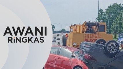 Video herunterladen: AWANI Ringkas: Lori bawa kenderaan kemalangan, trafik sesak