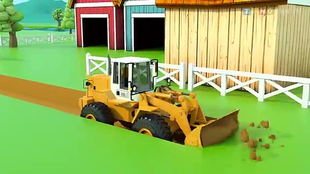 Wheel Loader Construction Trucks for Kids Farm Water System Construction for Children