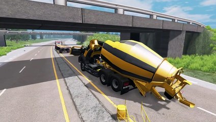 Car vs Gaint bulge or monster speed bump