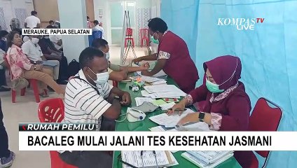 Tes Kesehatan Jasmani dan Rohani Bakal Caleg di Papua Selatan