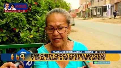 Piden ayuda para bebé de 3 meses que sufrió accidente y que tiene la clavícula fracturada