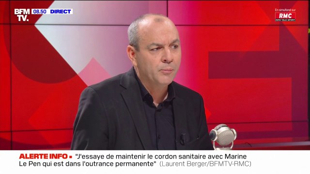 Ça me choque, ce n'est pas normal : Laurent Berger réagit à l'interdiction de manifester à Saintes, où Emmanuel Macron est attendu