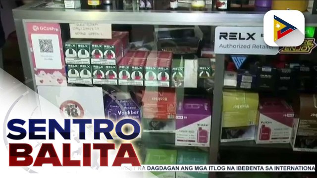 Vape products sa Valenzuela City na may flavor descriptor, kinumpiska ng DTI