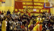 Images maritima: la joie des basketteuses martégales après la victoire contre l'Alliance Alsace