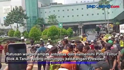 Presiden Tinjau Tanah Abang, Penjagaan Ketat Dilakukan