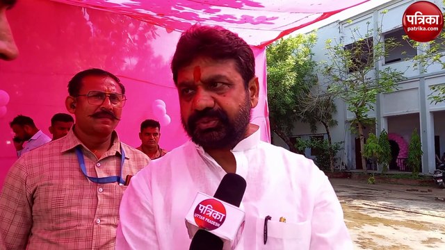 Nikay Chunav: वोट डालने के बाद पत्रिका से बोले मंत्री दया शंकर दयालु, आज मौसम भी सुहाना, जमकर पडे़ंगे वोट