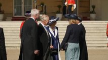 Carlos III y Camila reciben a los primeros invitados a su coronación en Buckingham